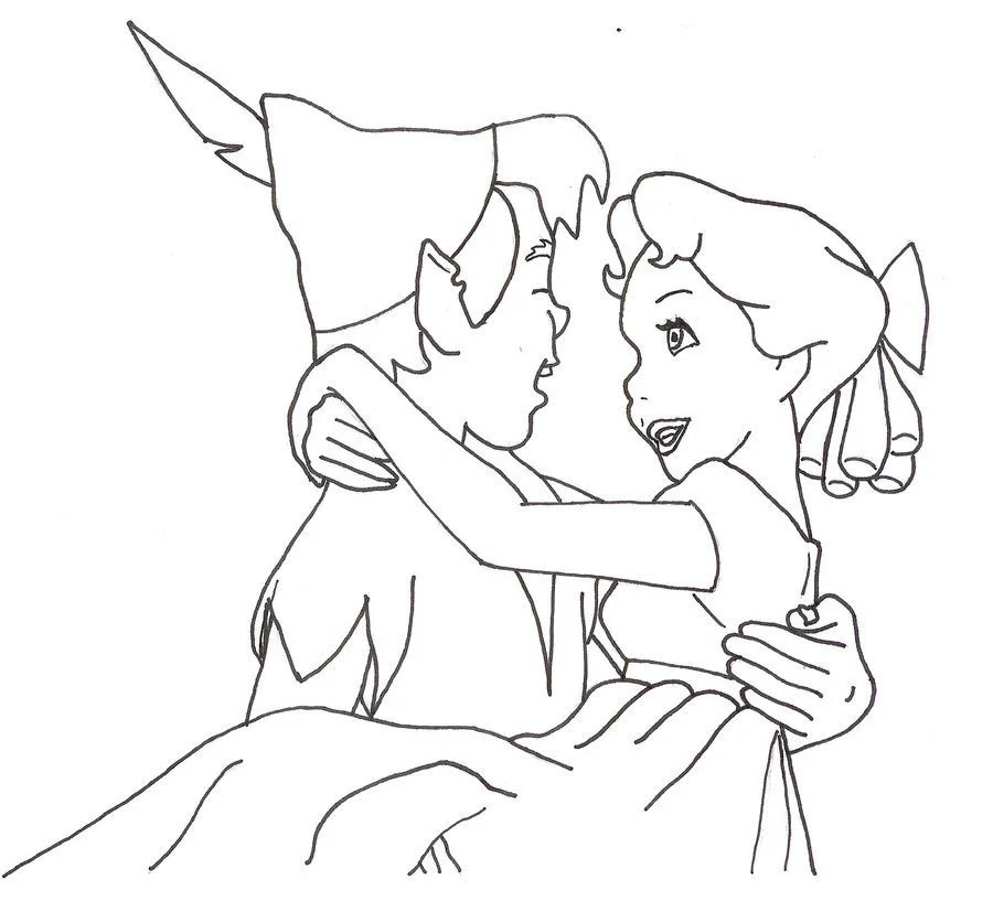 Peter Pan Para Colorear 54