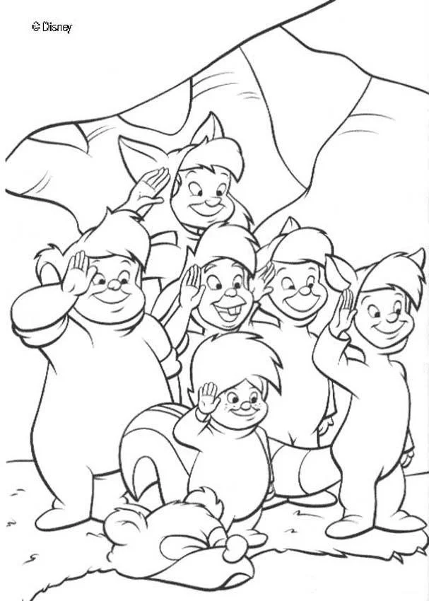 Peter Pan Para Colorear 64