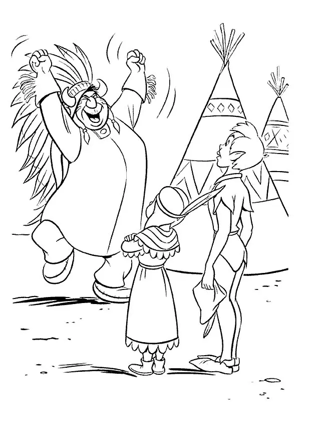 Peter Pan Para Colorear 68