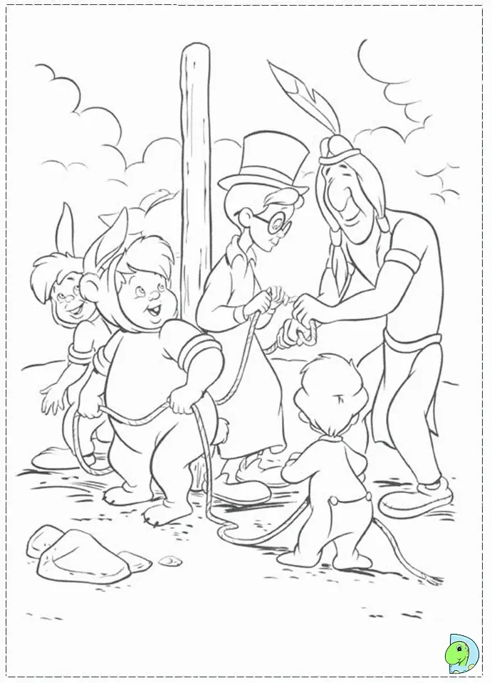 Peter Pan Para Colorear 77