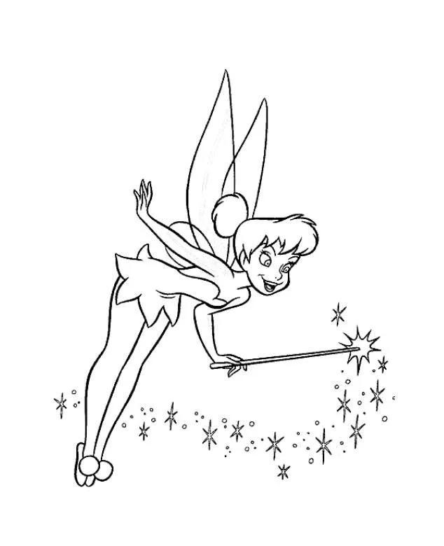 Peter Pan Para Colorear 86