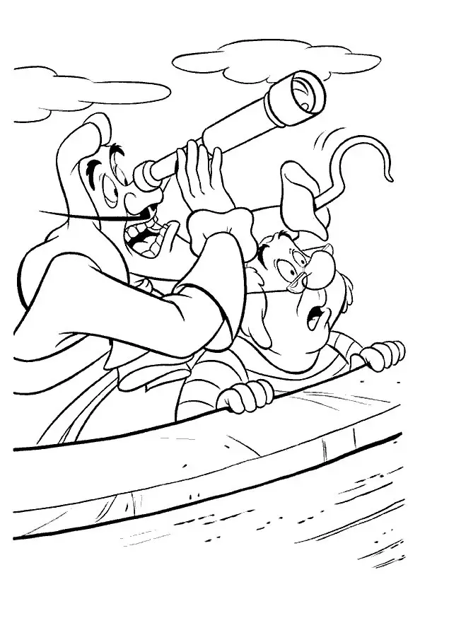 Peter Pan Para Colorear 9