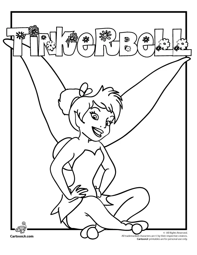 Peter Pan Para Colorear 97