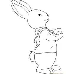 Peter Rabbit Coloring Pages 1