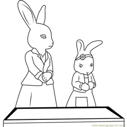 Peter Rabbit Coloring Pages 5