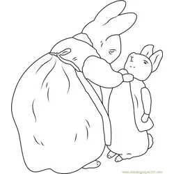 Peter Rabbit Coloring Pages 8