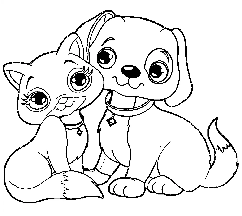 Pets Coloring Pages 16