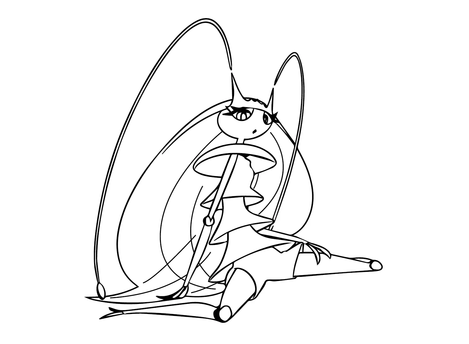 Desenhos de Pokemon Pheromosa Para Colorir