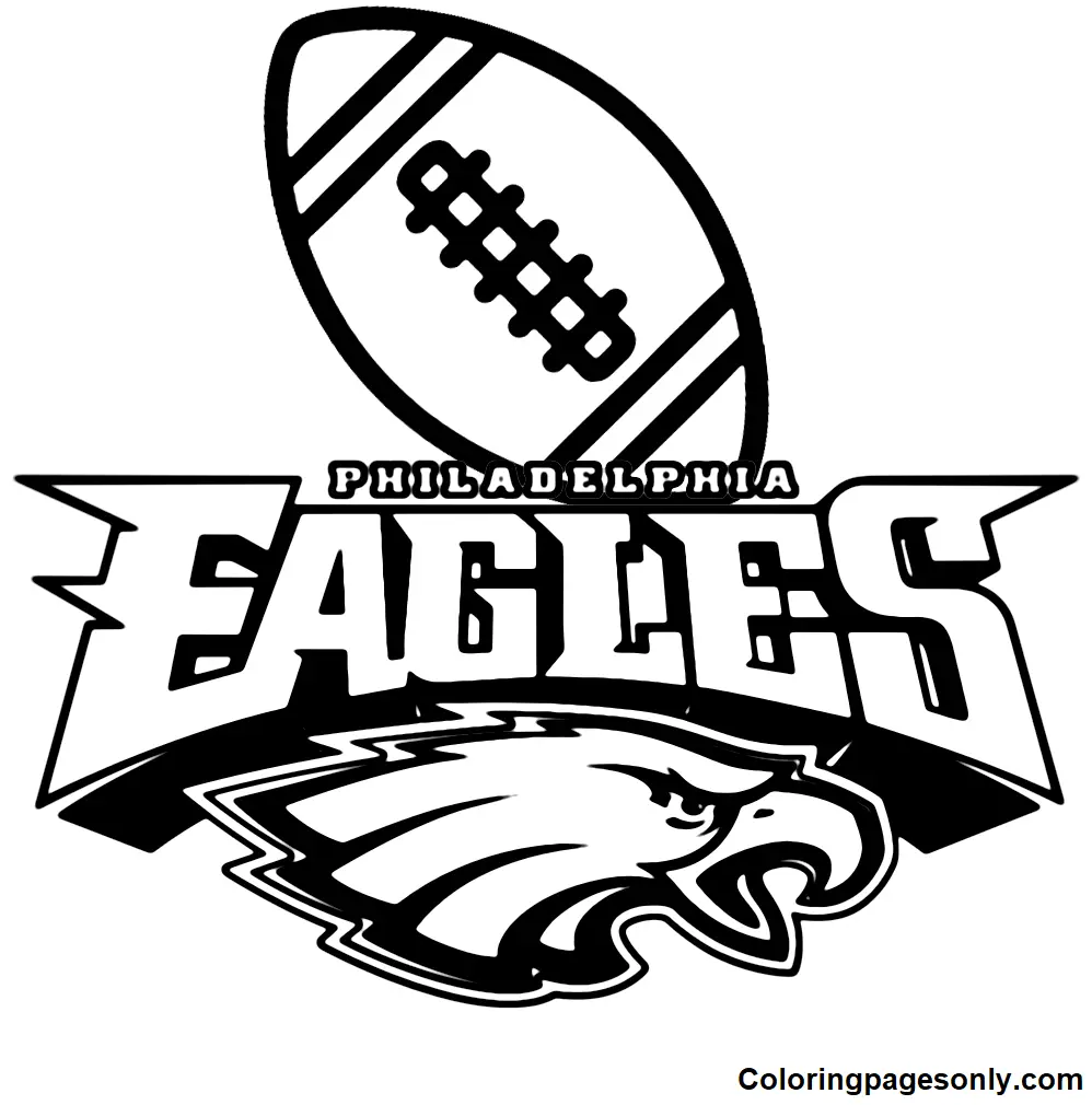 Philadelphia Eagles Ausmalbilder 3
