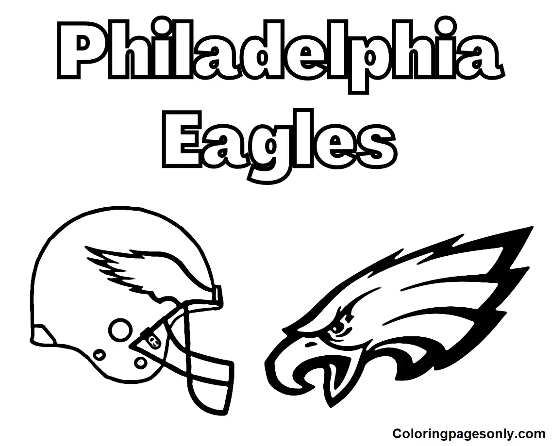 Philadelphia Eagles Ausmalbilder