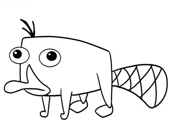 Desenhos de Phineas And Ferb Para Colorir 14