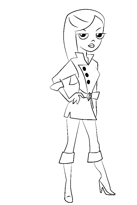 Desenhos de Phineas And Ferb Para Colorir 36