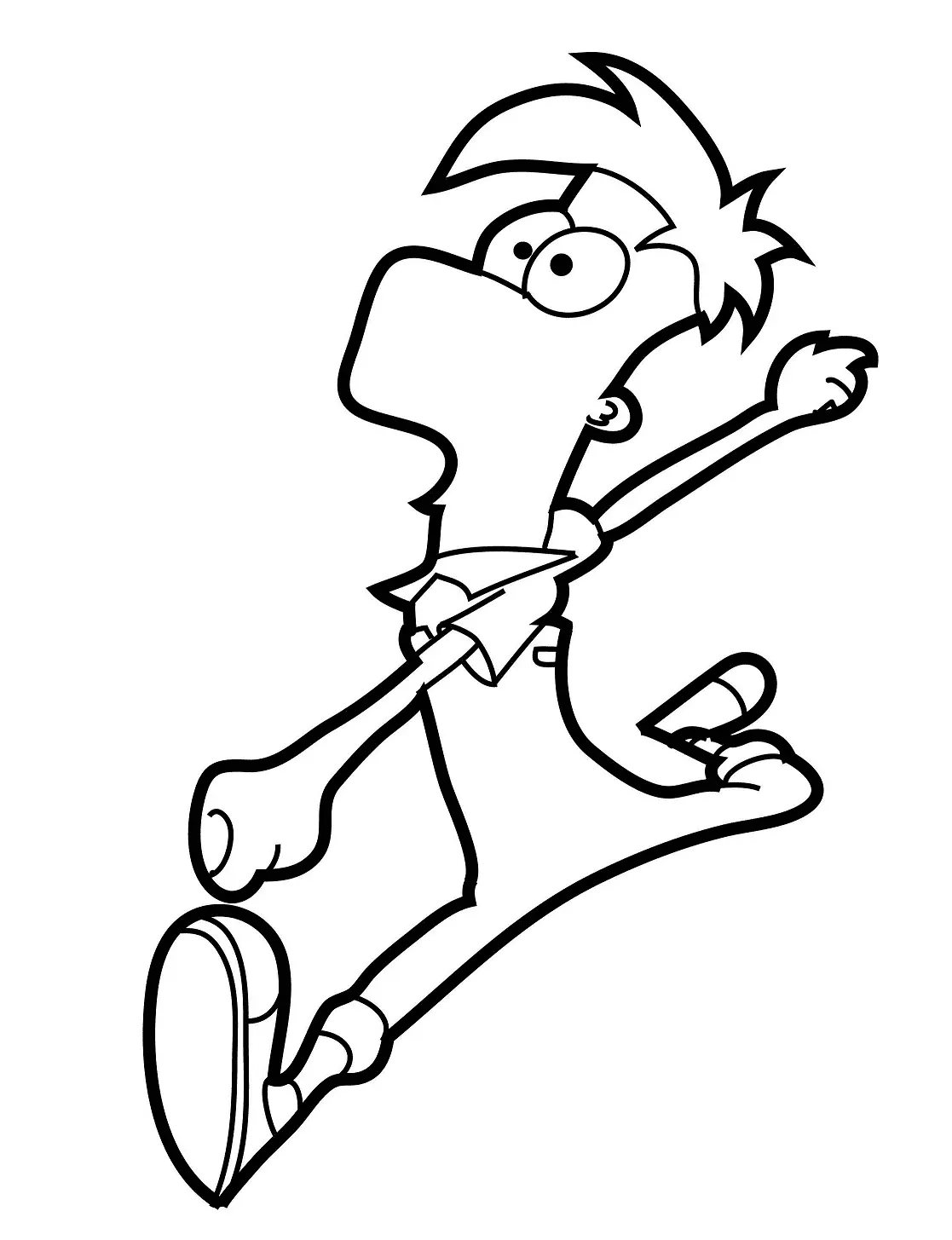 Desenhos de Phineas And Ferb Para Colorir 62