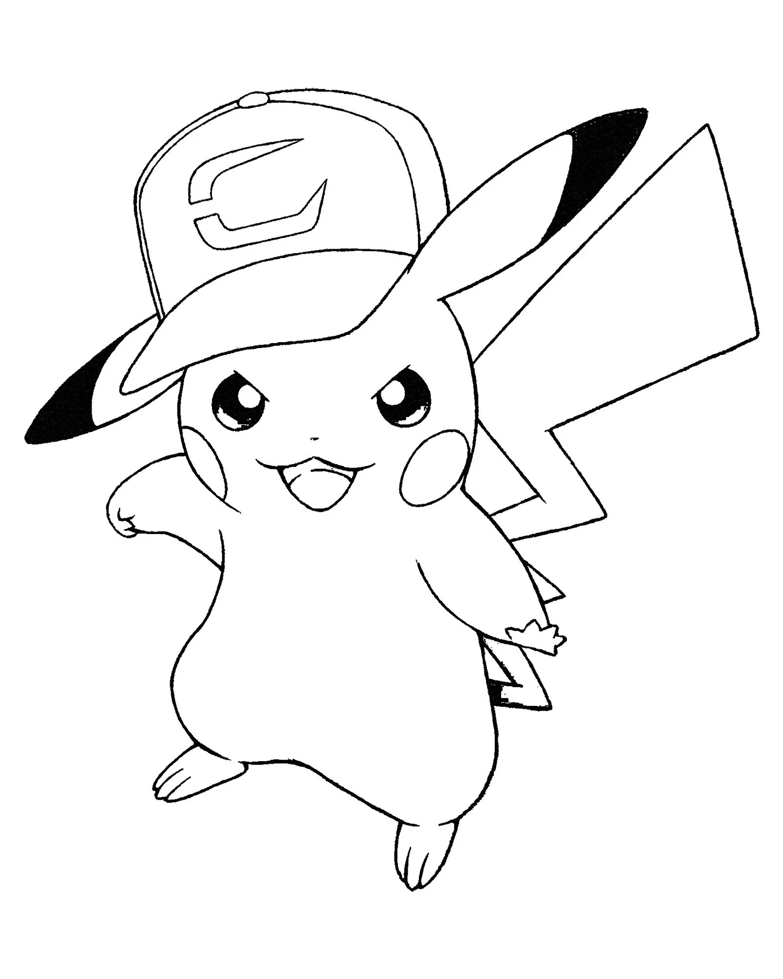 Pickachu Coloring Pages 34