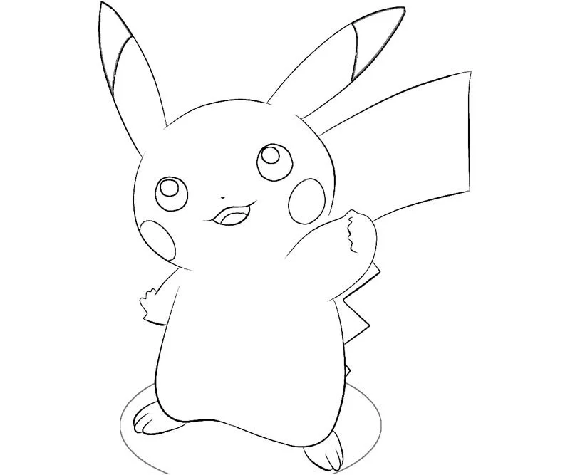 Pickachu Coloring Pages 60