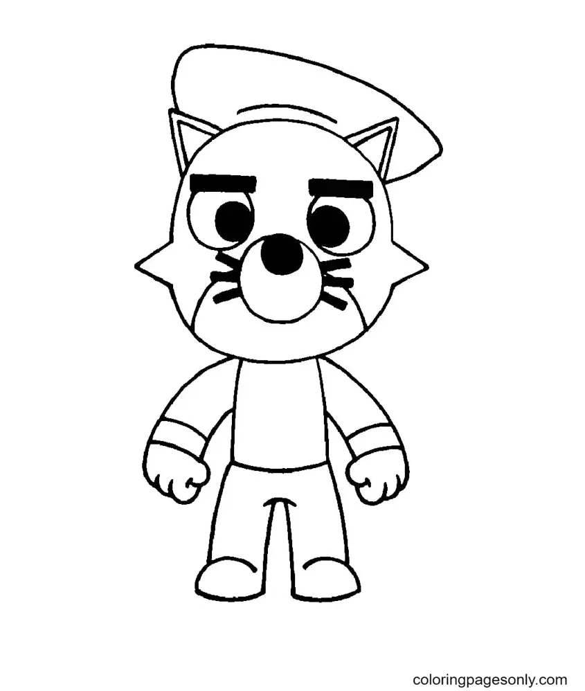 Cerdos Para Colorear 59