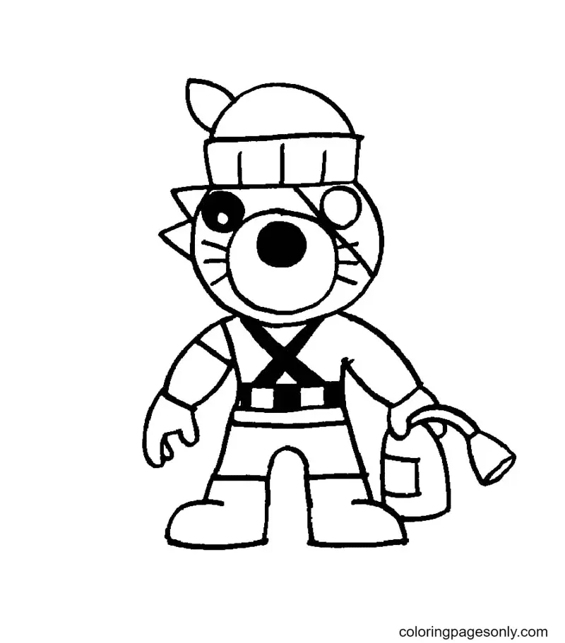 Cerdos Para Colorear 61