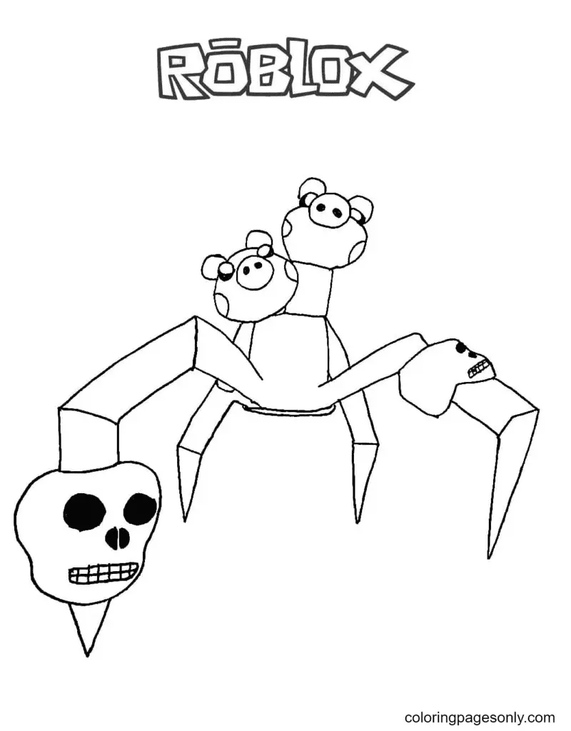 Cerdos Para Colorear 68