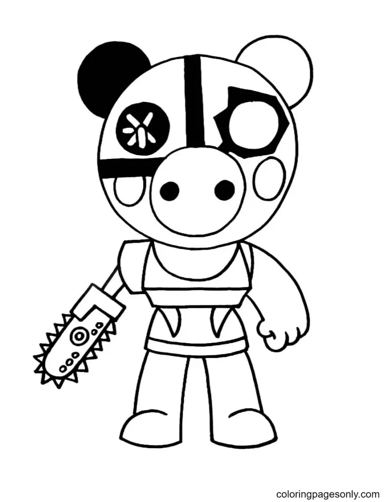 Cerdos Para Colorear 69