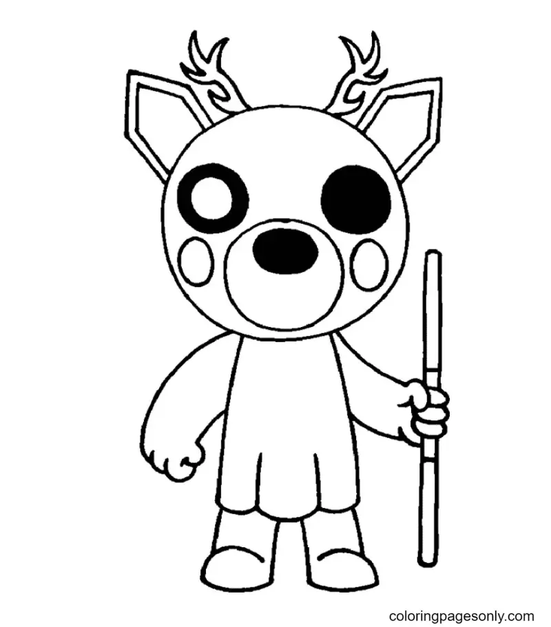 Cerdos Para Colorear 52