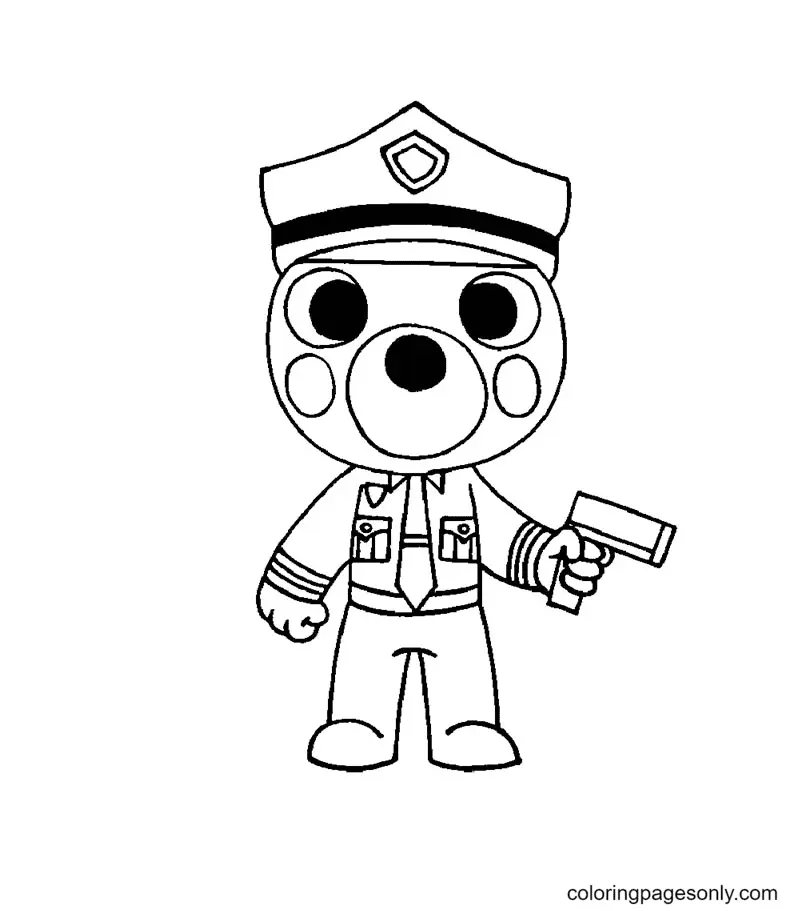 Cerdos Para Colorear 55