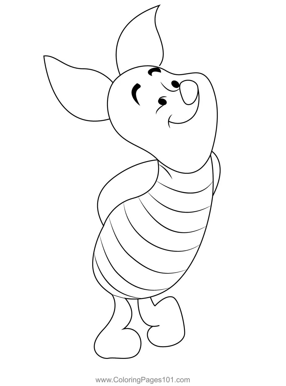 Piglet Ausmalbilder 5
