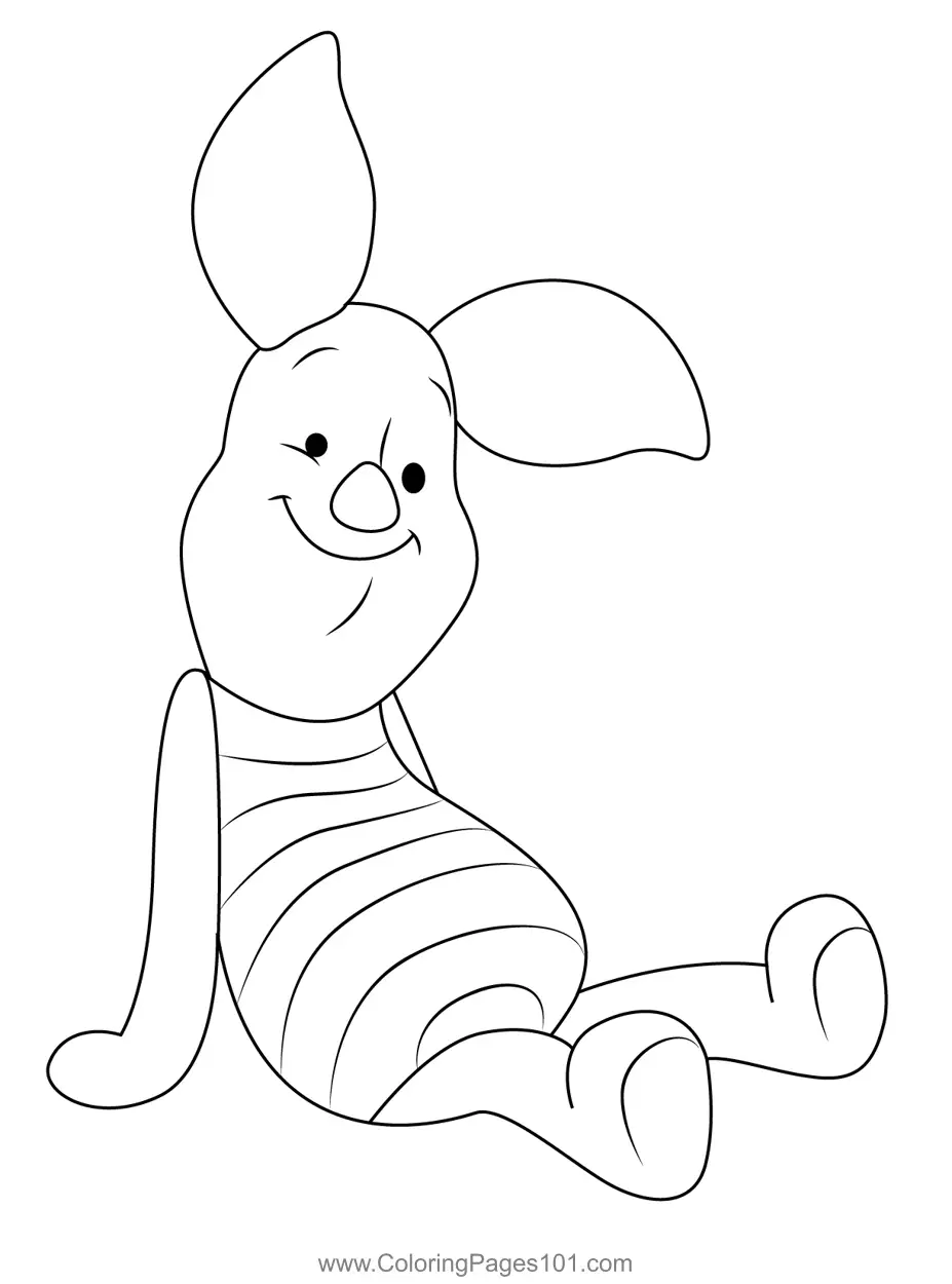 Piglet Ausmalbilder 8