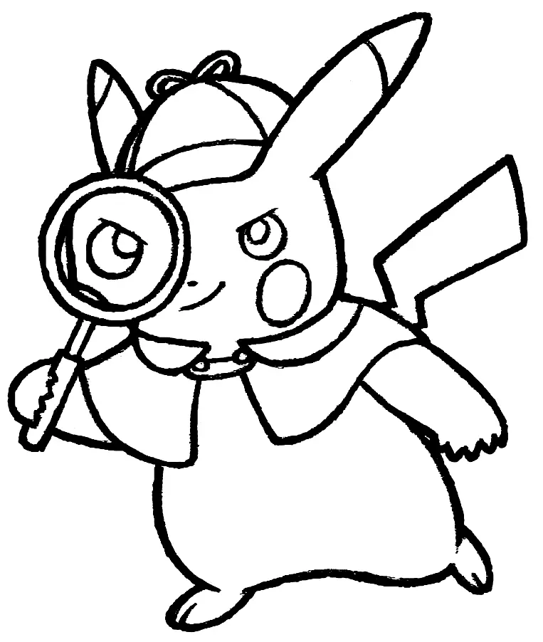 Pikachu Para Colorear 103