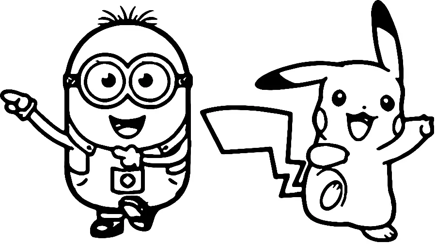 Pikachu Para Colorear 104