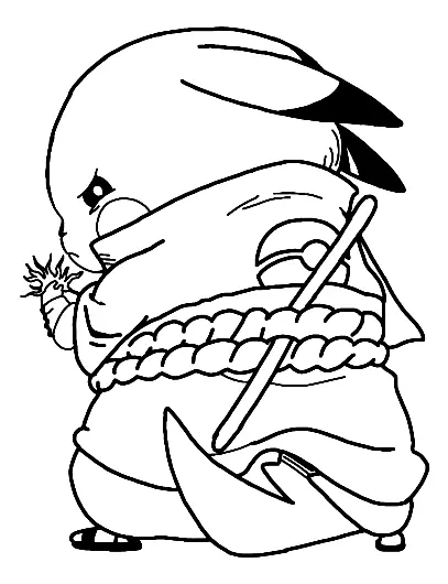 Pikachu Para Colorear 128