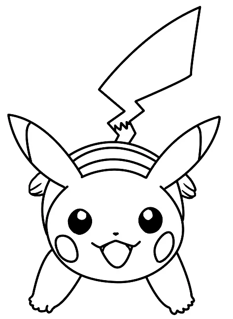 Pikachu Para Colorear 137