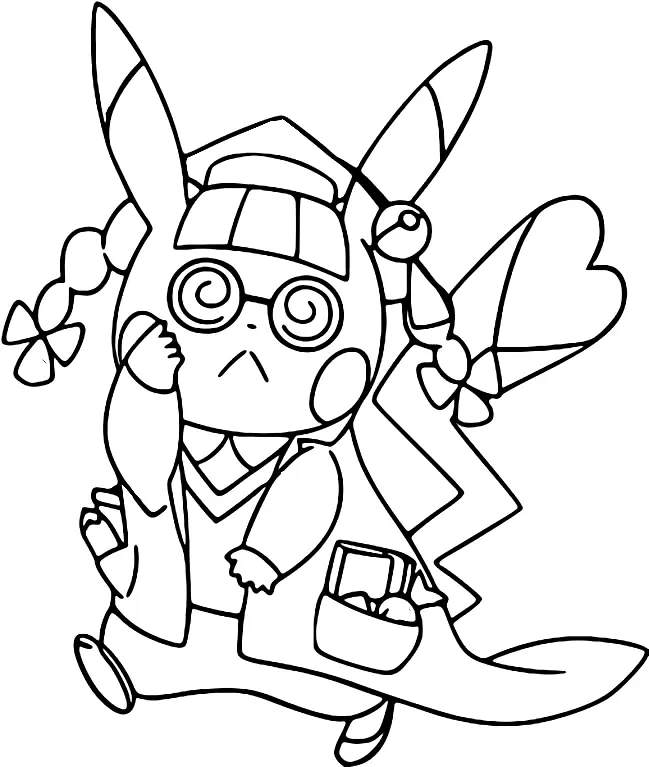 Pikachu Para Colorear 139