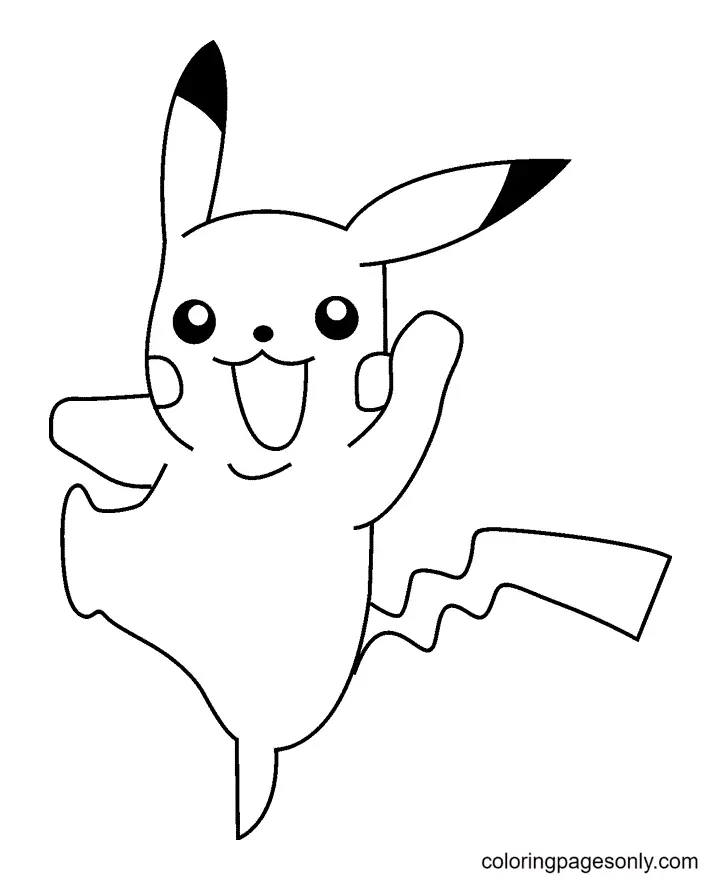 Pikachu Para Colorear 28