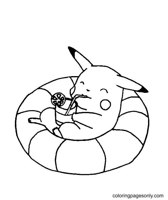 Pikachu Para Colorear 38