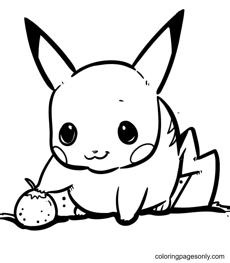 Pikachu Para Colorear 53