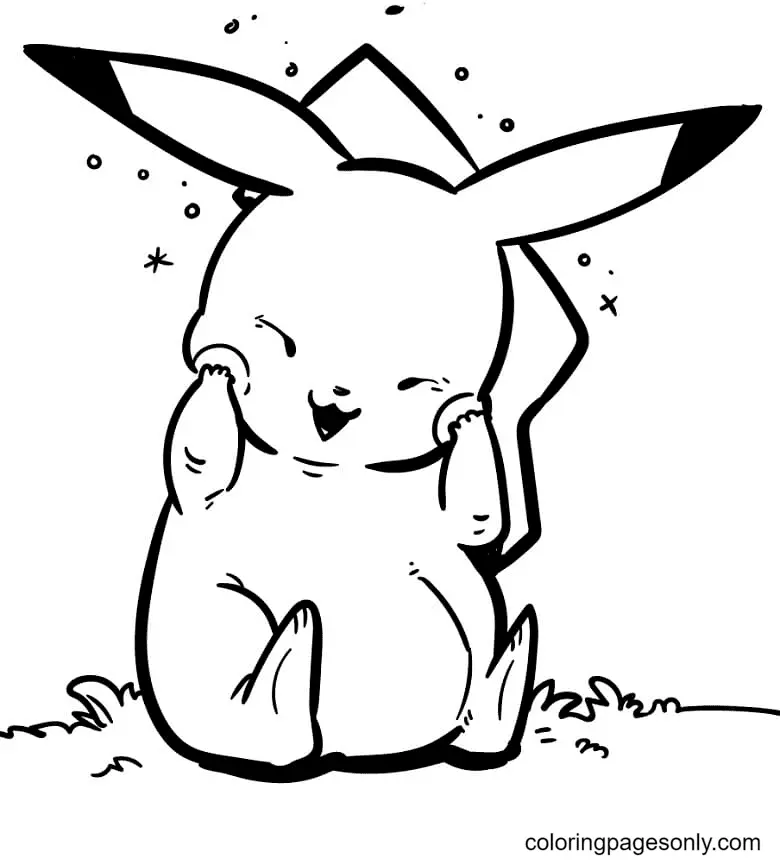 Pikachu Para Colorear 56