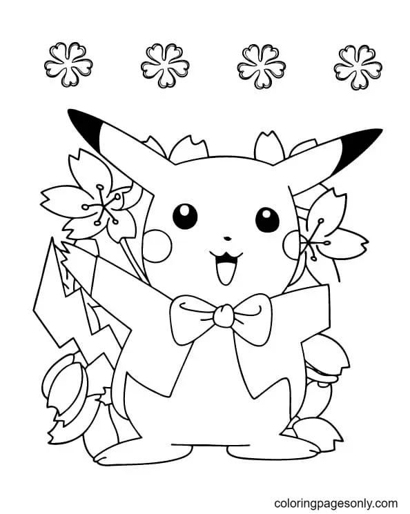 Pikachu Para Colorear 60