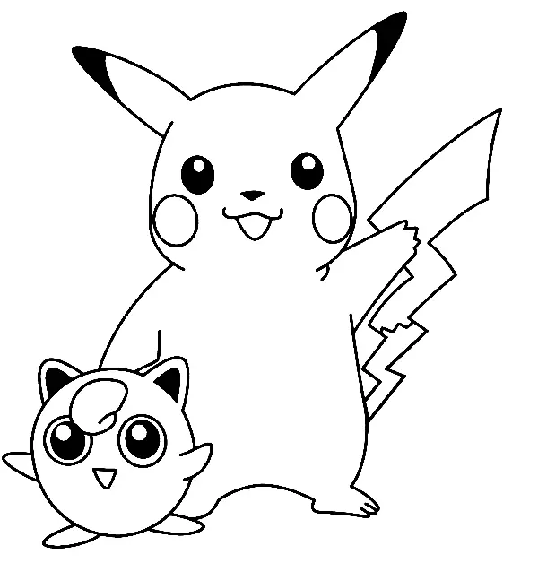 Pikachu Para Colorear 69