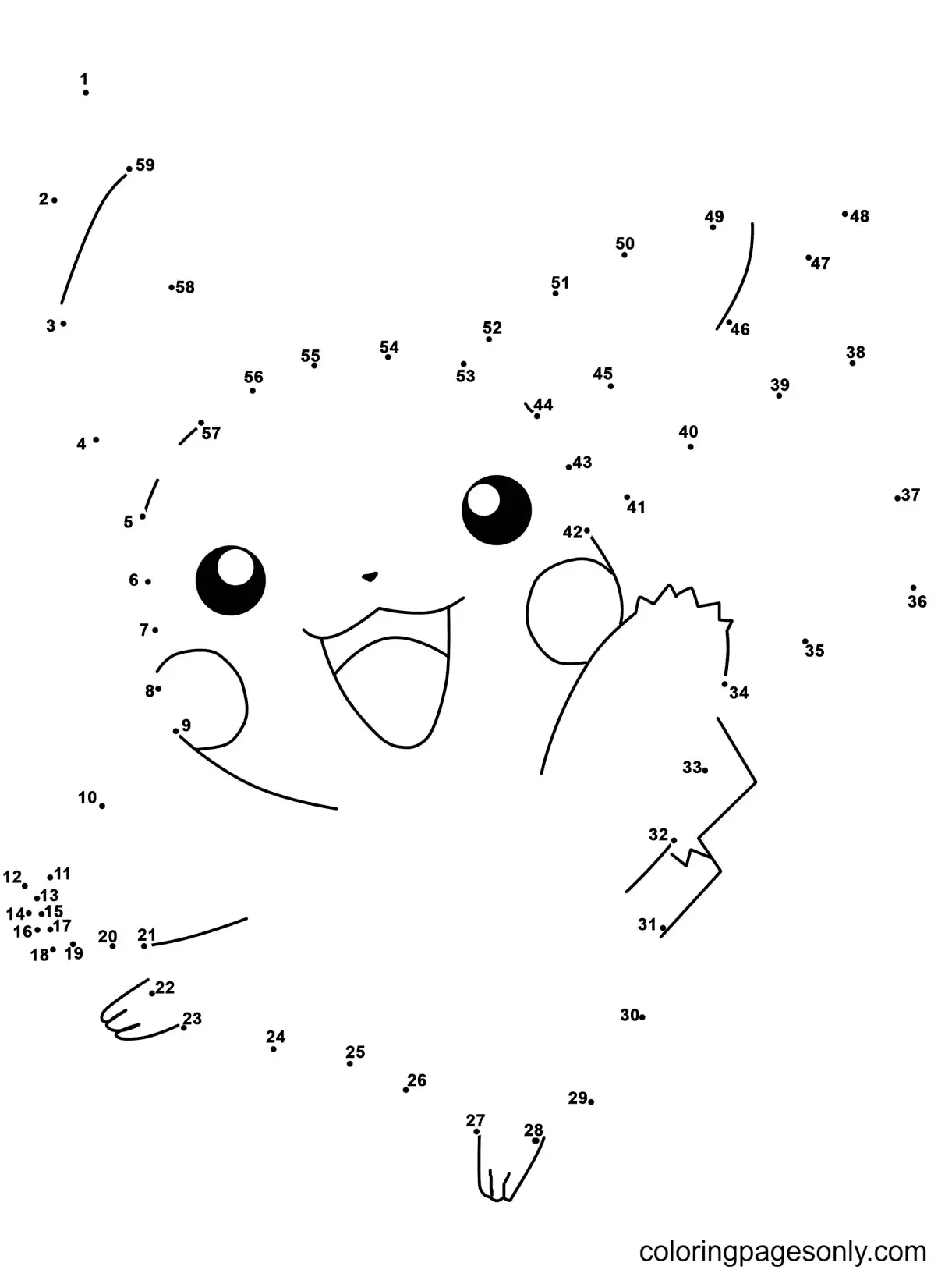 Pikachu Para Colorear 76