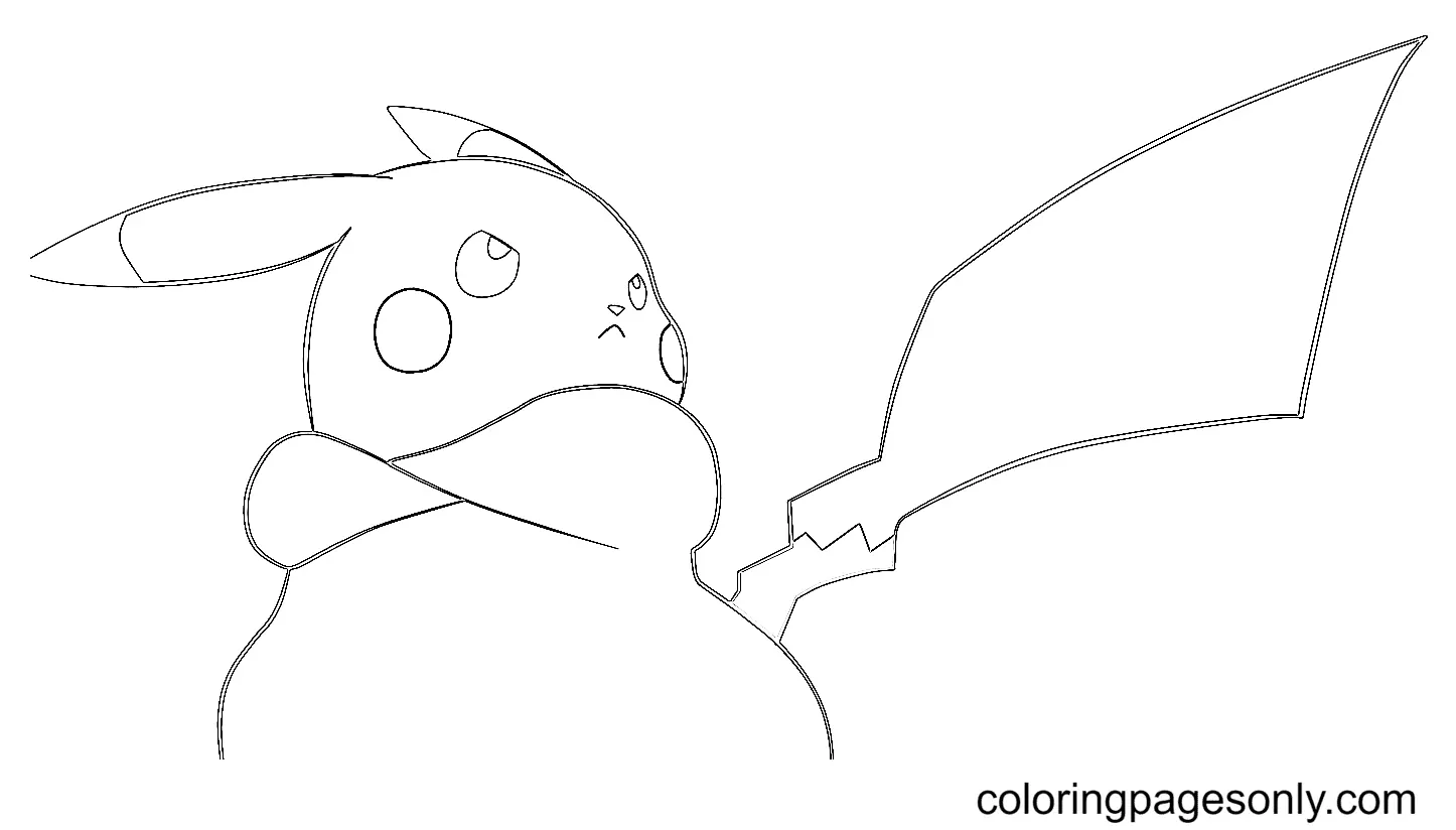 Pikachu Para Colorear 81