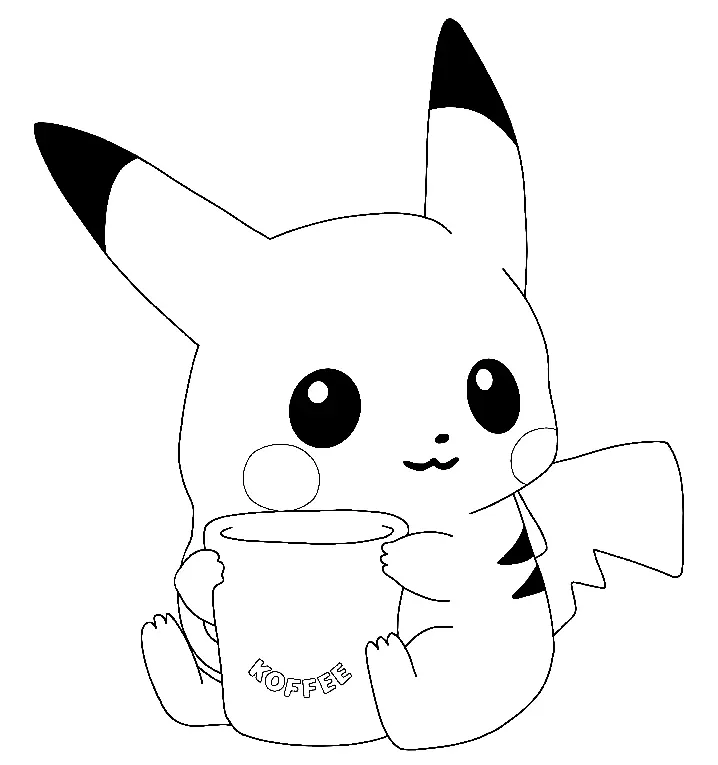 Pikachu Para Colorear 93
