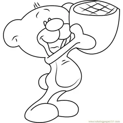 Pimboli Paginas para Colorir 1