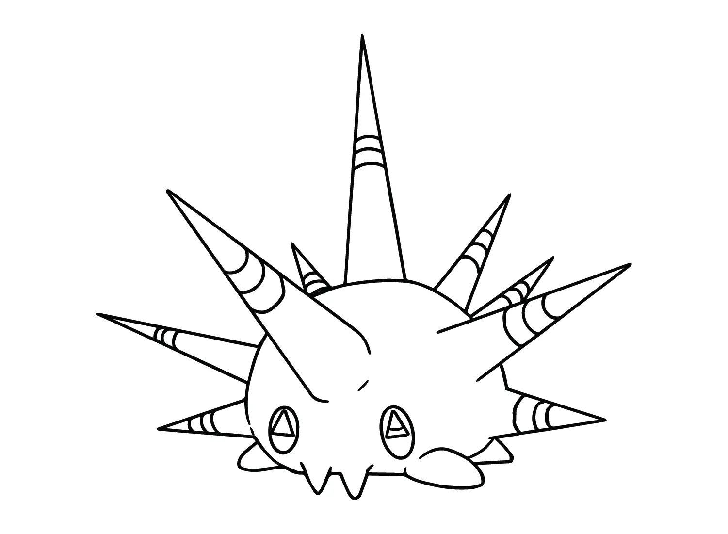 Pincurchin Coloring Pages 12
