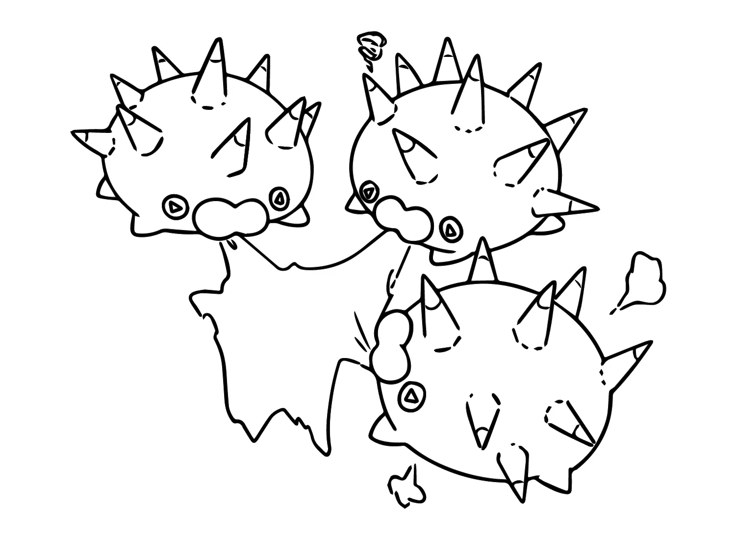 Pincurchin Coloring Pages 22