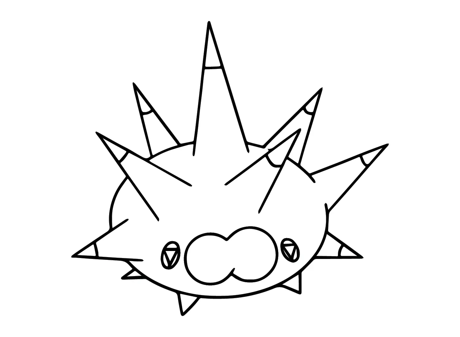 Pincurchin Coloring Pages 3