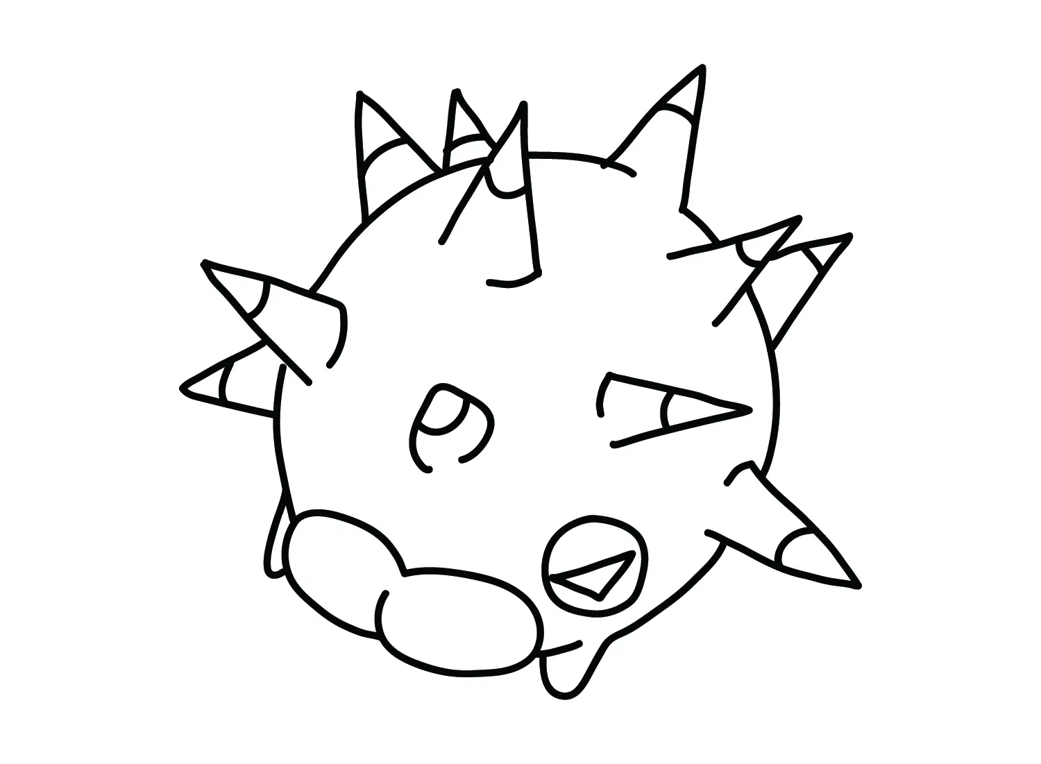 Pincurchin Coloring Pages 5