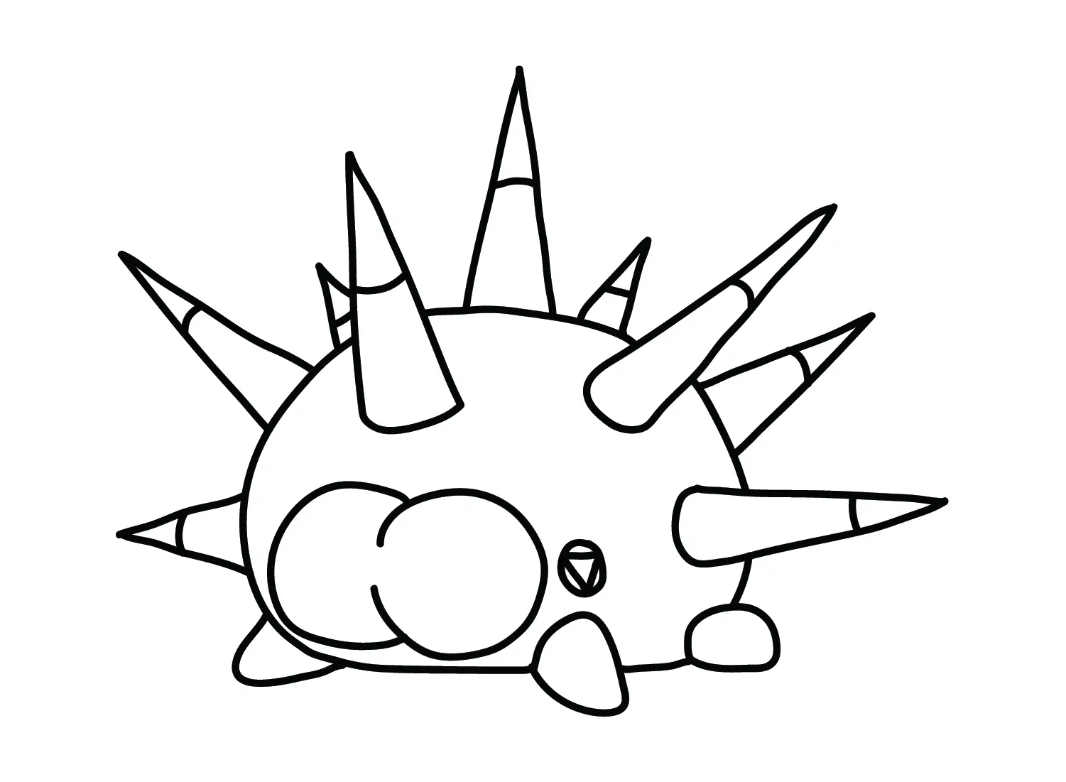Pincurchin Coloring Pages 8