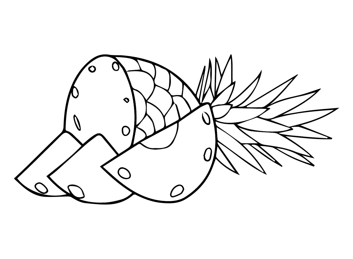 Pineapples Coloring Pages 33