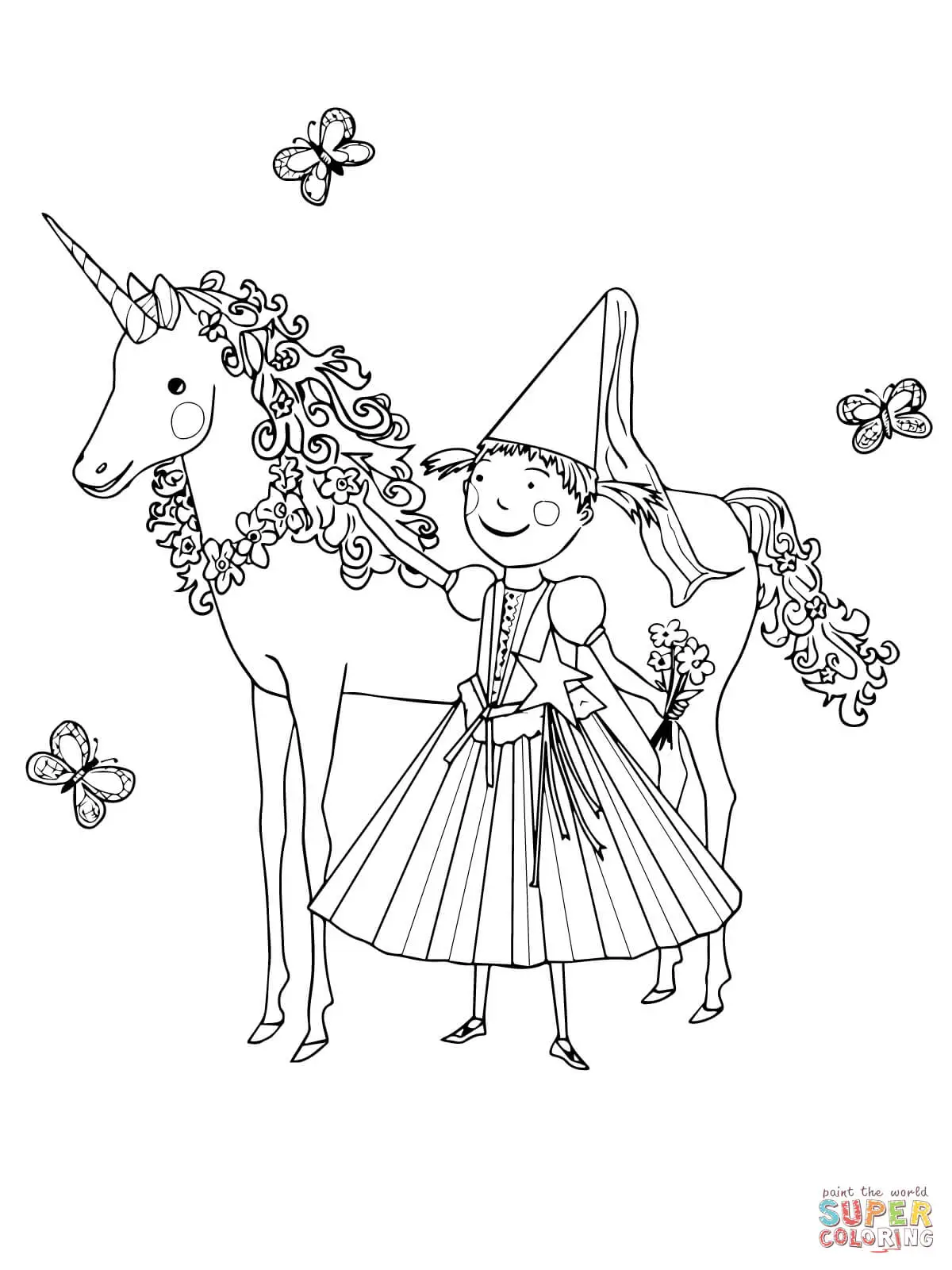 Pinkalicious Ausmalbilder 1