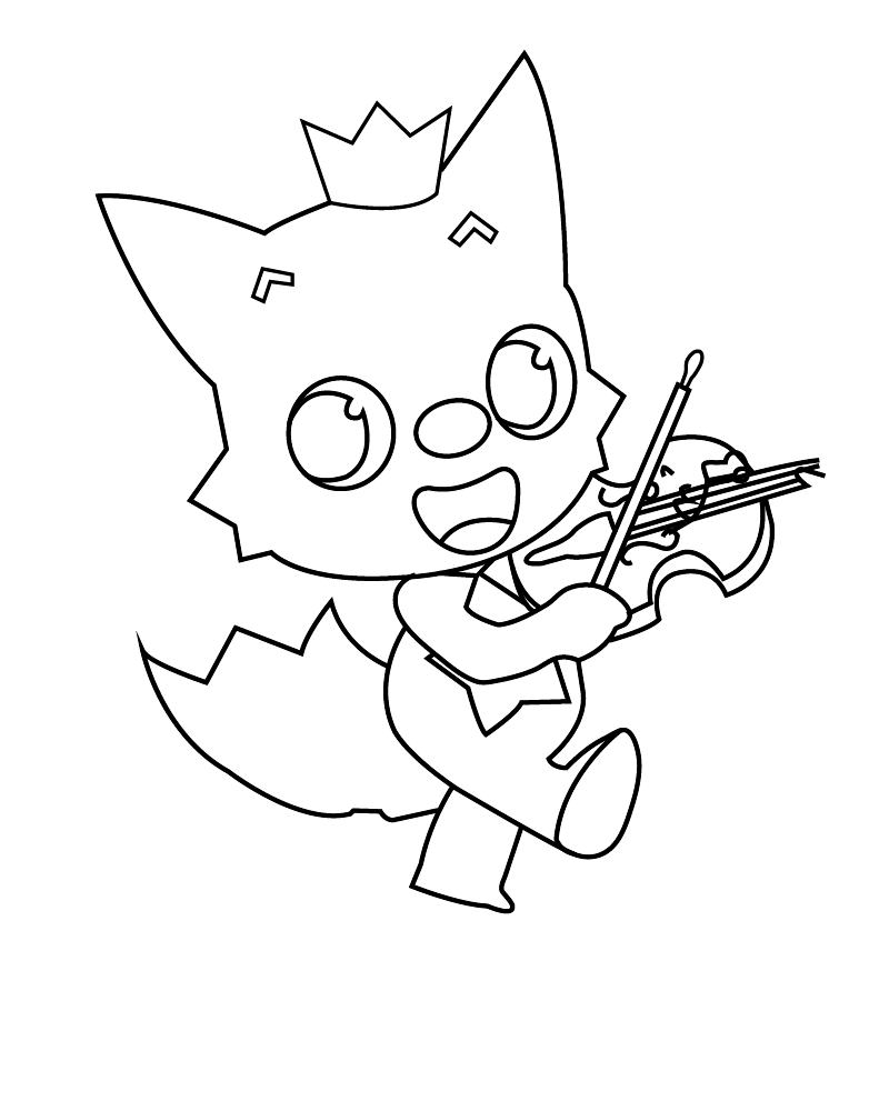 Pinkfong Ausmalbilder 11
